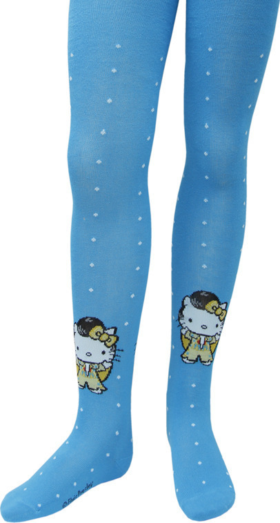 Hello Kitty Modré pančucháče Veľkosť: 146