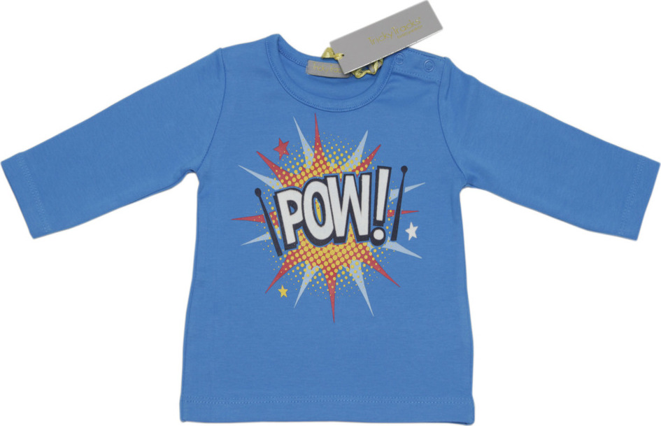 Tricky Tracks modré chlapčenské tričko POW Veľkosť: 80