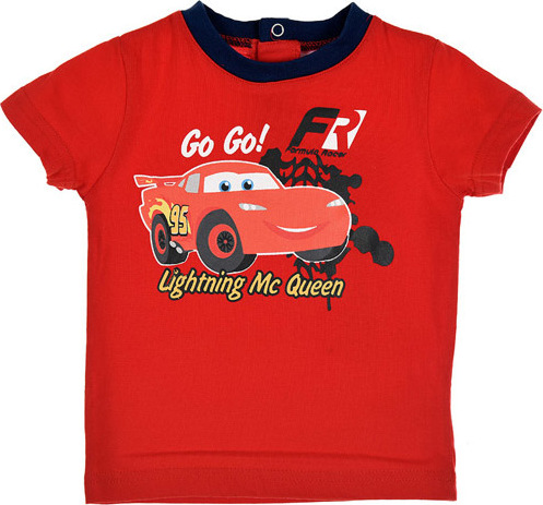 Cars chlapčenské červené tričko blesk Mcqeen Veľkosť: 67