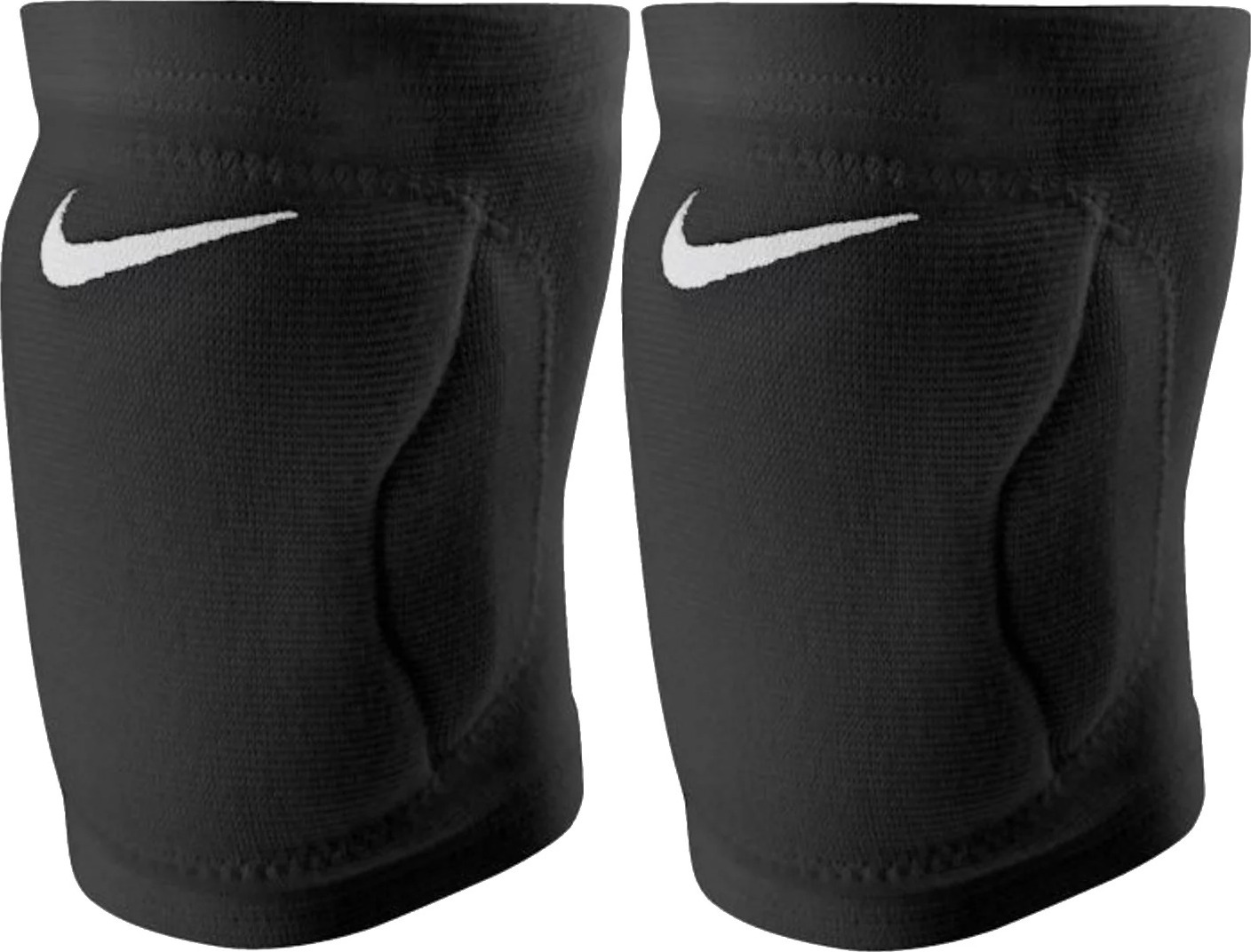 Čierne kolenné chrániče Nike Streak Volleyball Knee Pads Ce 2PPK NVP07-001 Veľkosť: M/L
