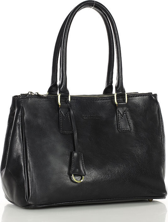 MARCO MAZZINI čierna shopper kabelka (417c) Veľkosť: ONE SIZE