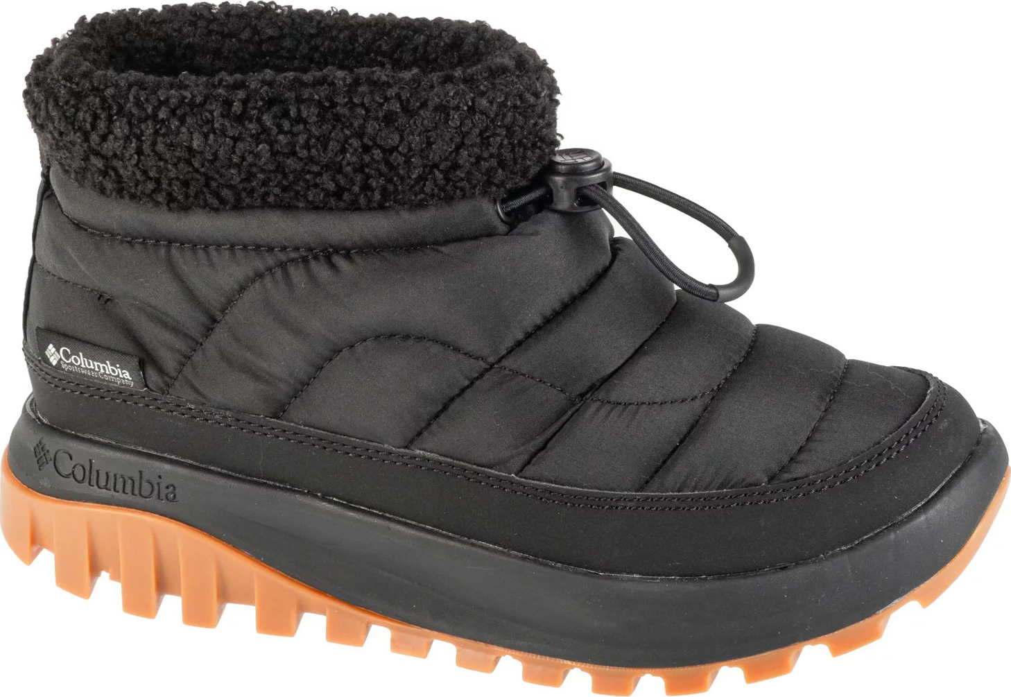 Čierne dámske snehule Columbia Snowtrot Shorty 2075121010 Veľkosť: 39