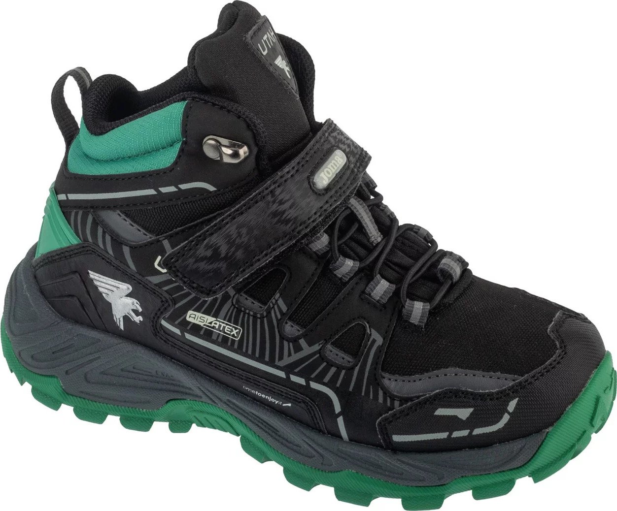 Čierne chlapčenské zimné topánky Joma Utah Jr 2501 JUTAHW2501V Veľkosť: 37