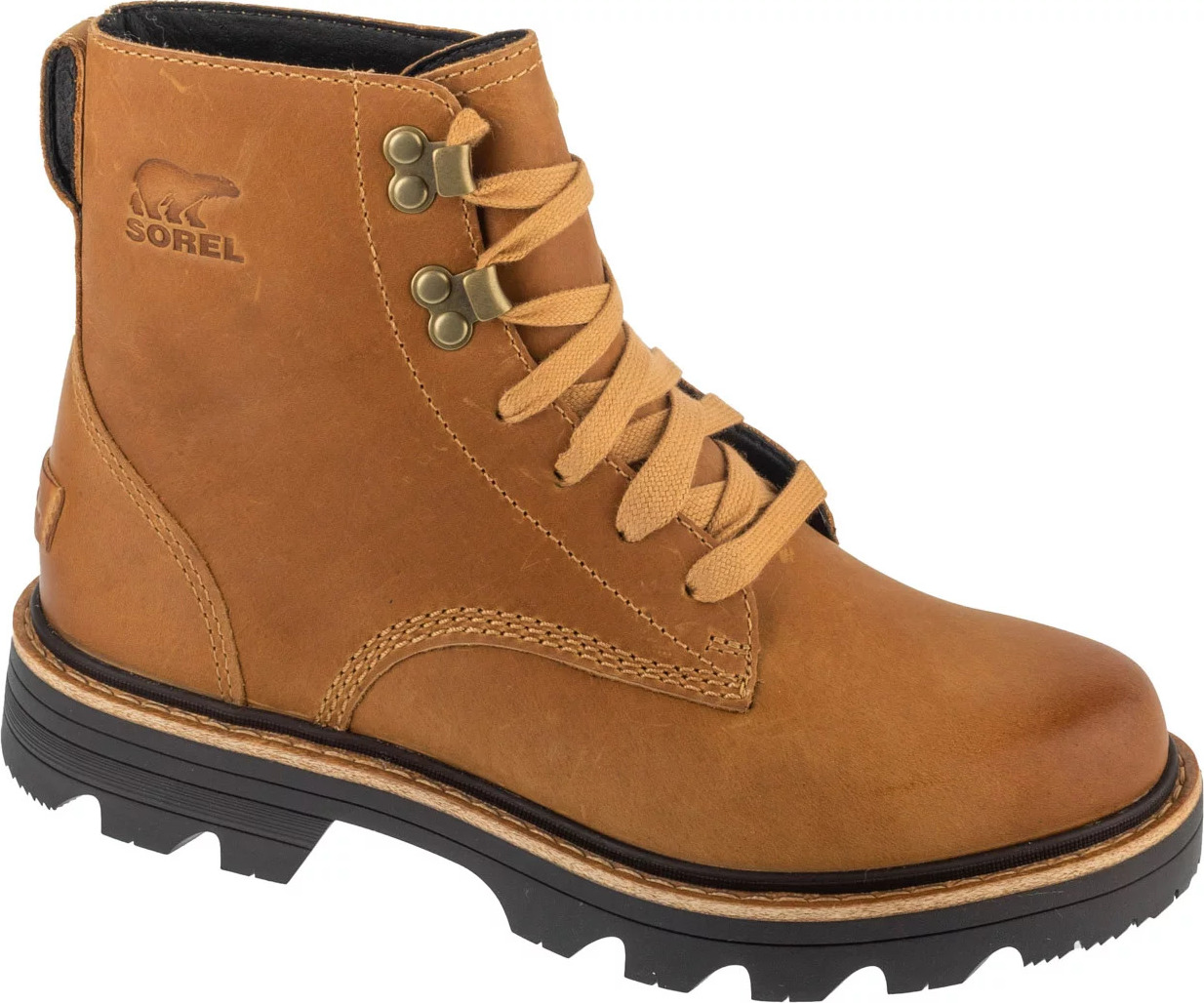 Camel dámske kožené workery Sorel Revel Rd Boot Lace Wp 2144871253 Veľkosť: 40