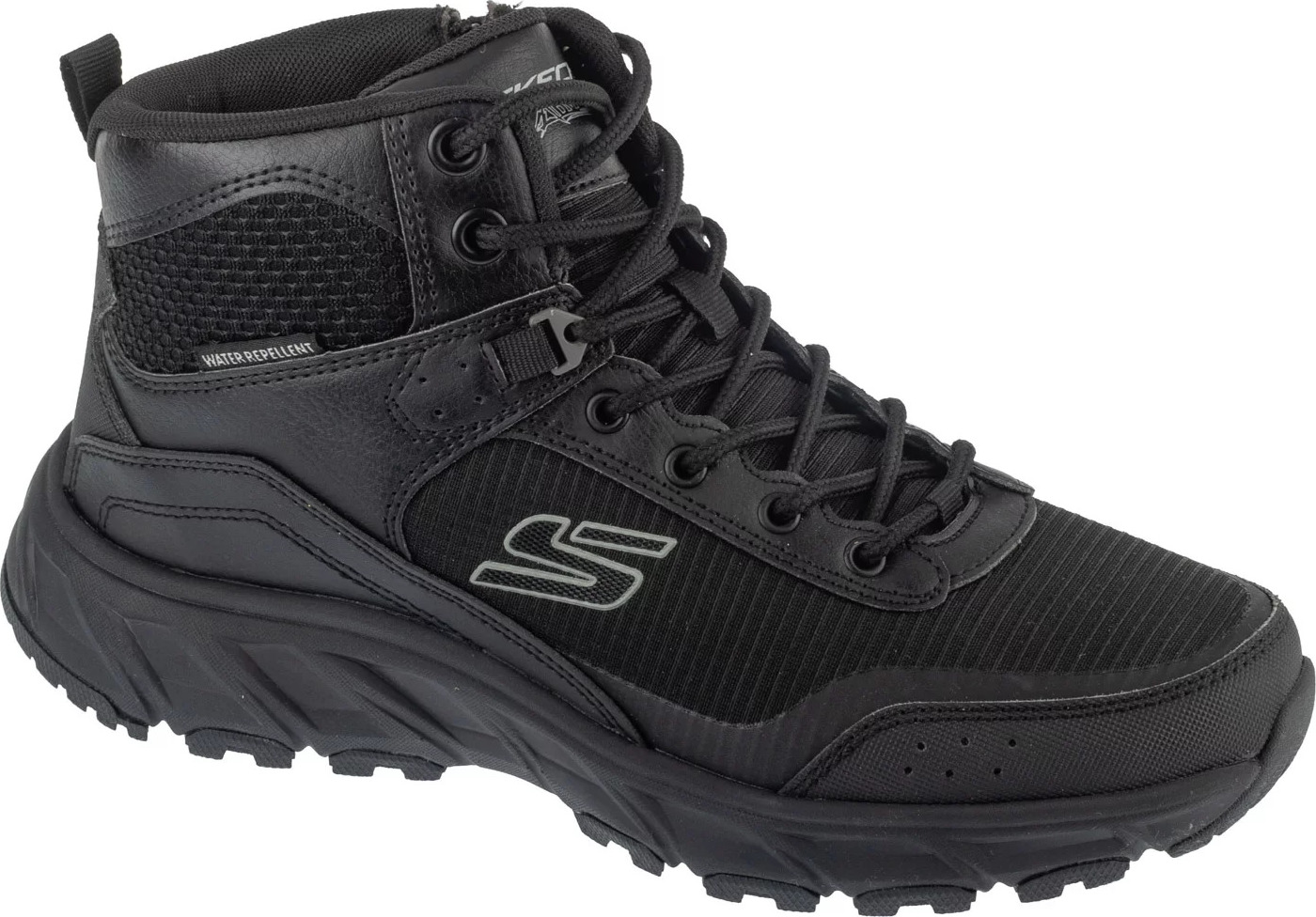 Čierne pánske členkové tenisky Skechers Hillcrest 2.0 - Woodrock Peak 237804-BBK Veľkosť: 40