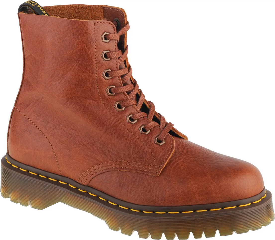 Hnedé kožené členkové topánky Dr. Martens 1460 Pascal Bex DM26981220 Veľkosť: 36