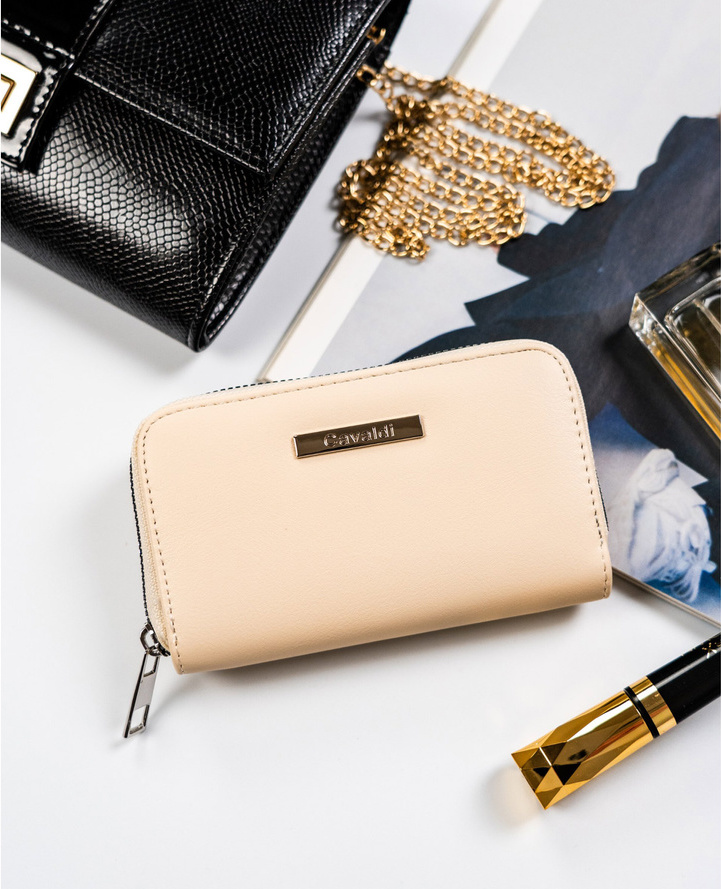 4U Cavaldi Smotanová koženková peňaženka M767 ABT-03-BL Veľkosť: ONE SIZE