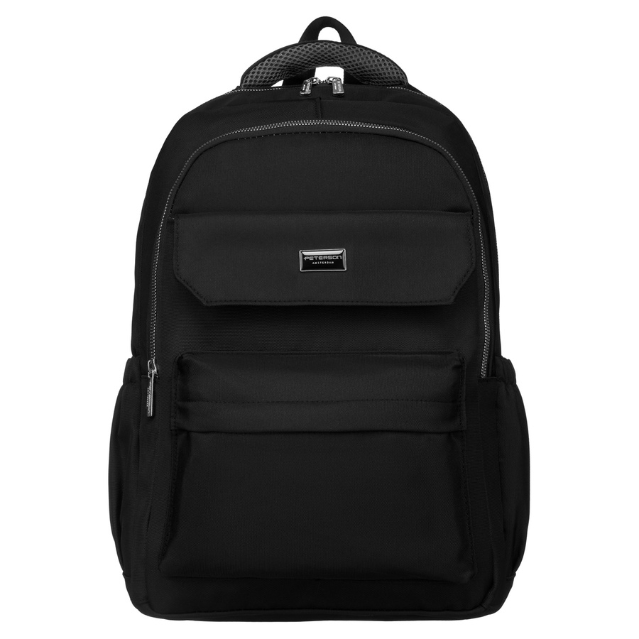 Peterson Čierny cestovný batoh s držiakom na kufor PTN CPY-02 Veľkosť: ONE SIZE