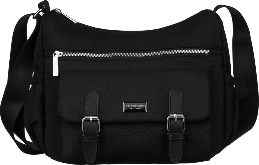 Peterson Dámska čierna kabelka PTN CTY-02 Veľkosť: ONE SIZE