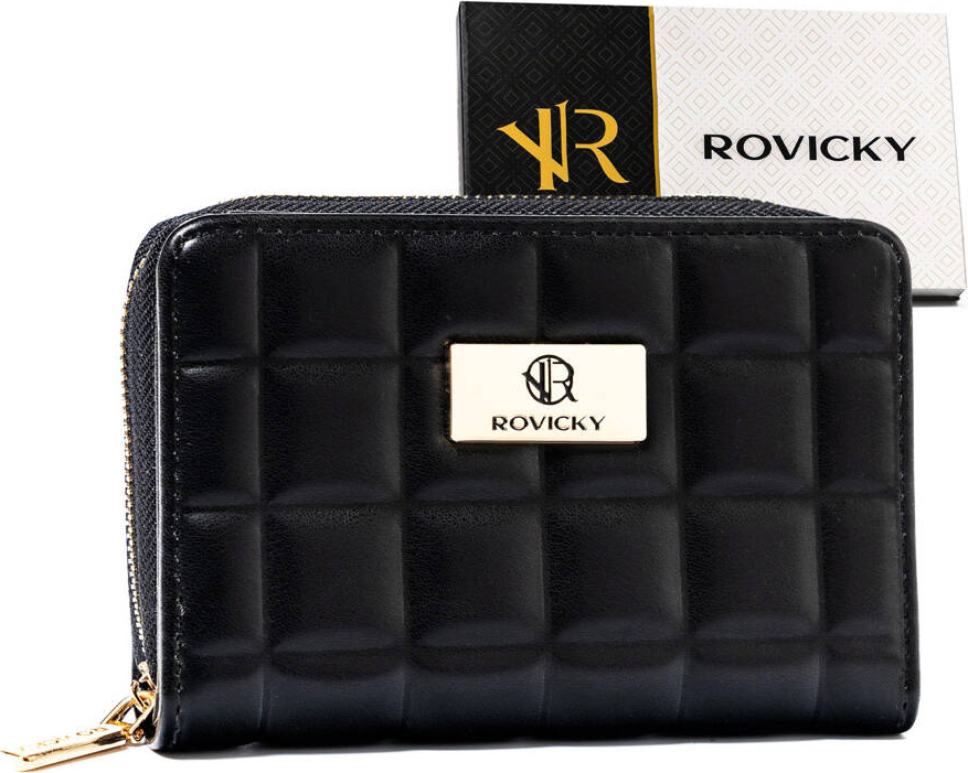 Čierna dámska peňaženka Rovicky V298 R-PKK-02 Veľkosť: ONE SIZE