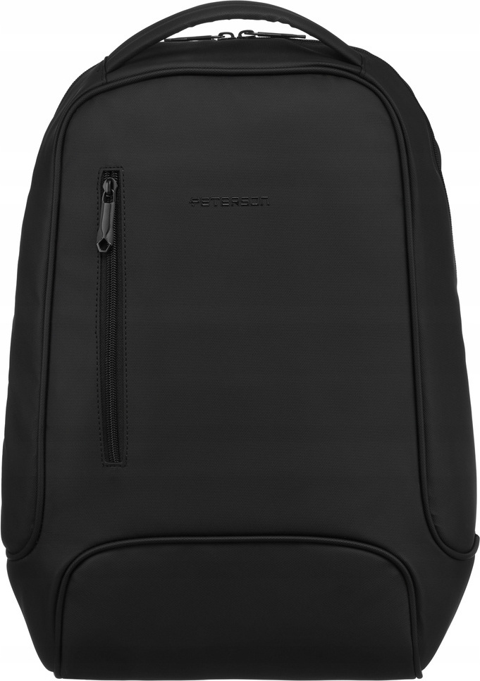 Peterson čierny batoh s priestorom na notebook PTN 2303 Veľkosť: ONE SIZE