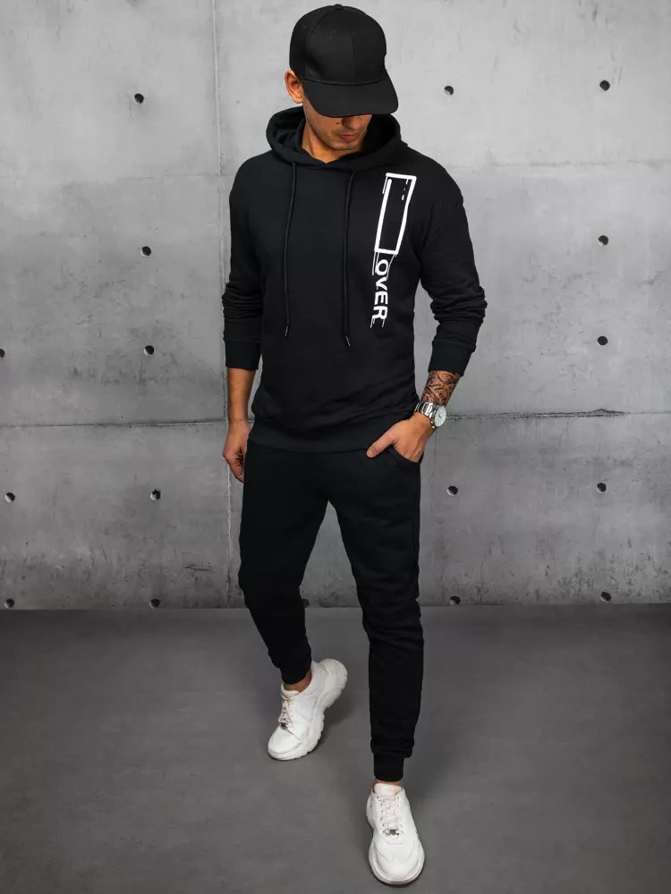 Čierna pánska súprava OVER AX0683 Veľkosť: L