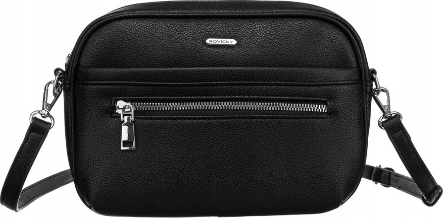Rovicky čierna malá messenger kabelka R-074-01 Veľkosť: ONE SIZE