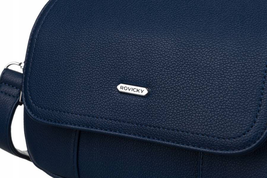 Rovicky tmavomodrá malá crossbody kabelka R-074-02 Veľkosť: ONE SIZE