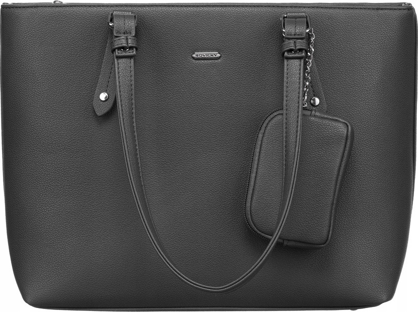 Rovicky sivá shopper kabelka s prídavným vreckom R-072-01 Veľkosť: ONE SIZE
