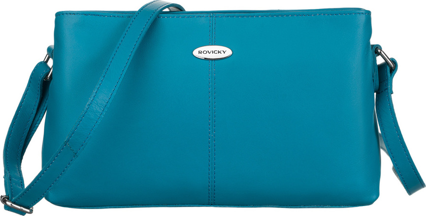 Rovicky tyrkysová malá messenger kabelka R-309-22-NS Veľkosť: ONE SIZE
