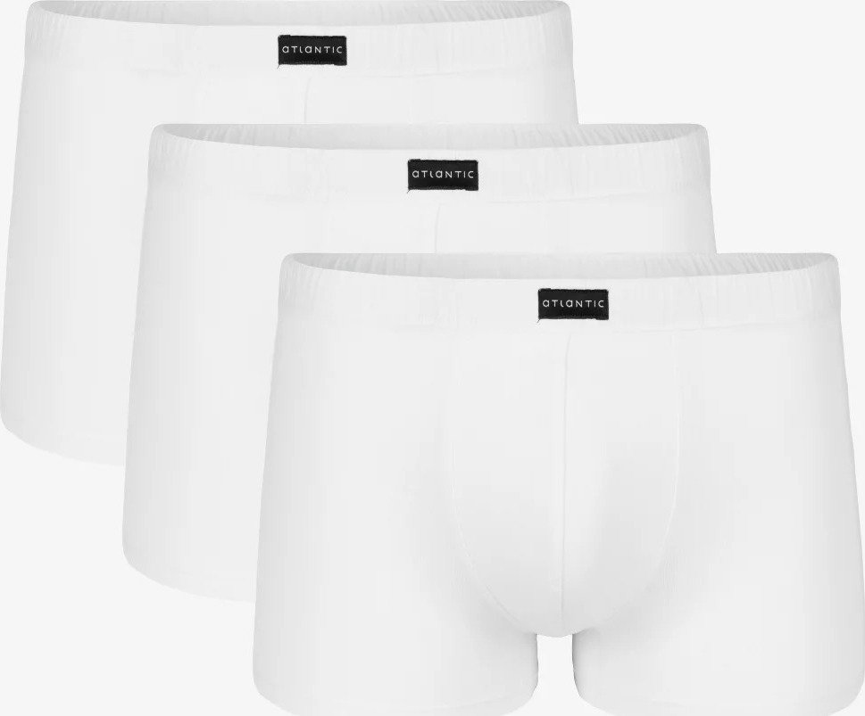 Biele pánske boxerky 3-PACK Veľkosť: XL