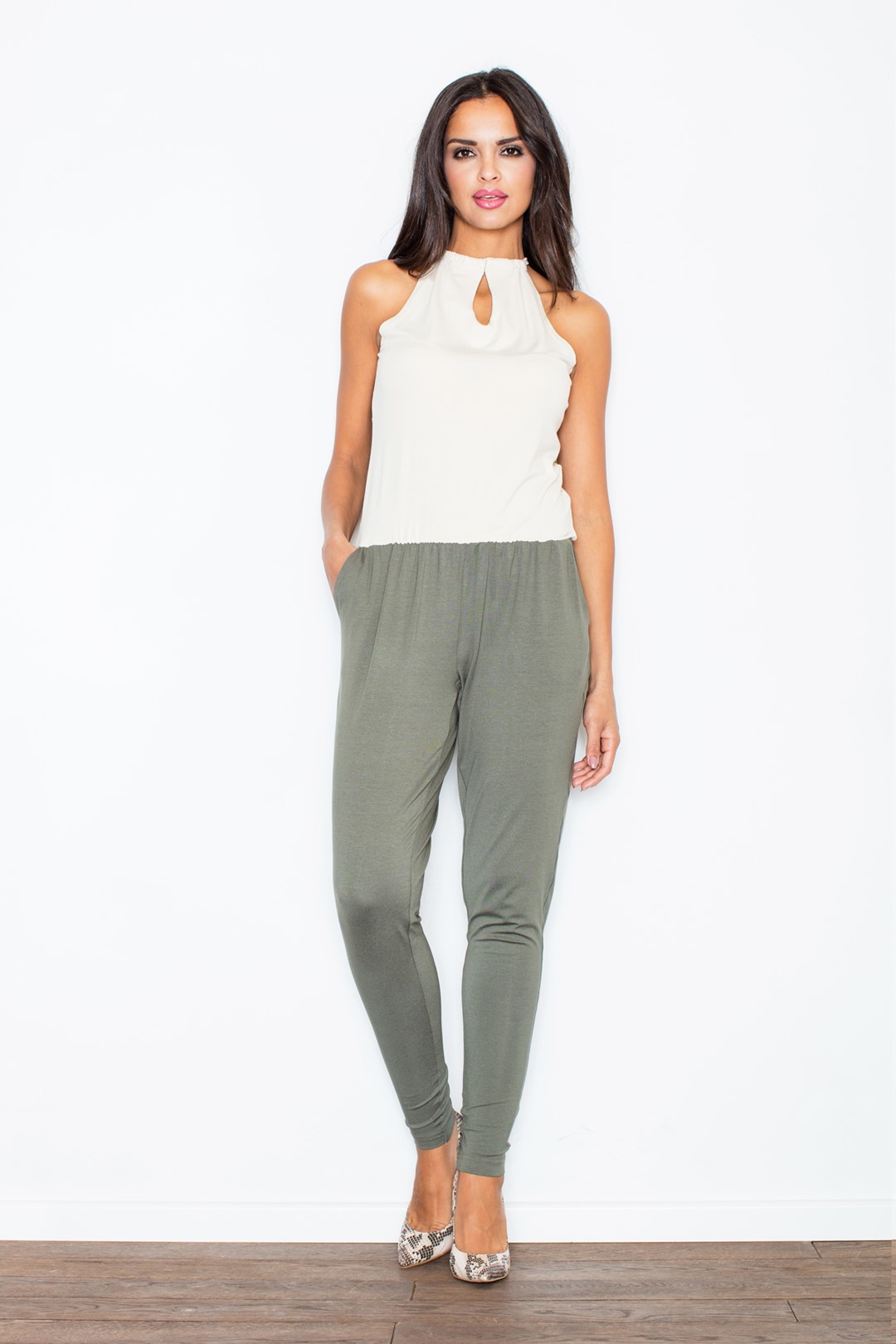 Kombinovaný overal M236 Olive green Veľkosť: M