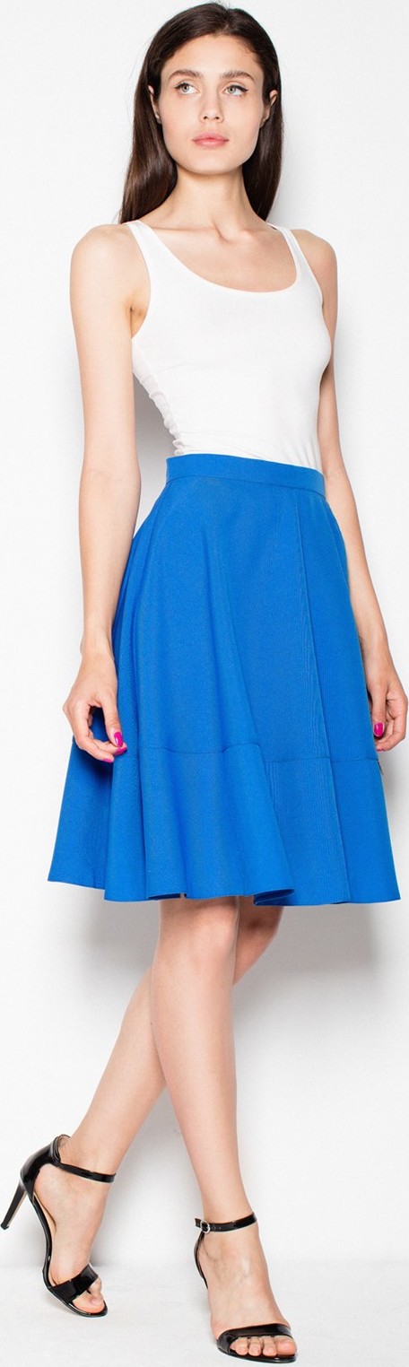 Modrá sukňa Venaton VT051 Veľkosť: XL