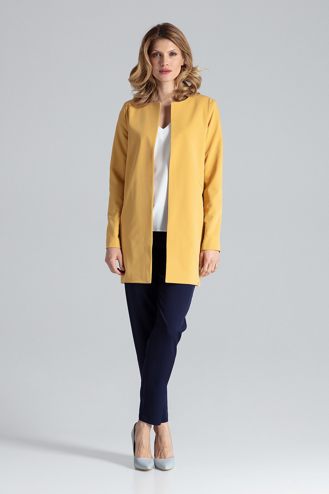 Žltý blejzer M551 Yellow Veľkosť: S