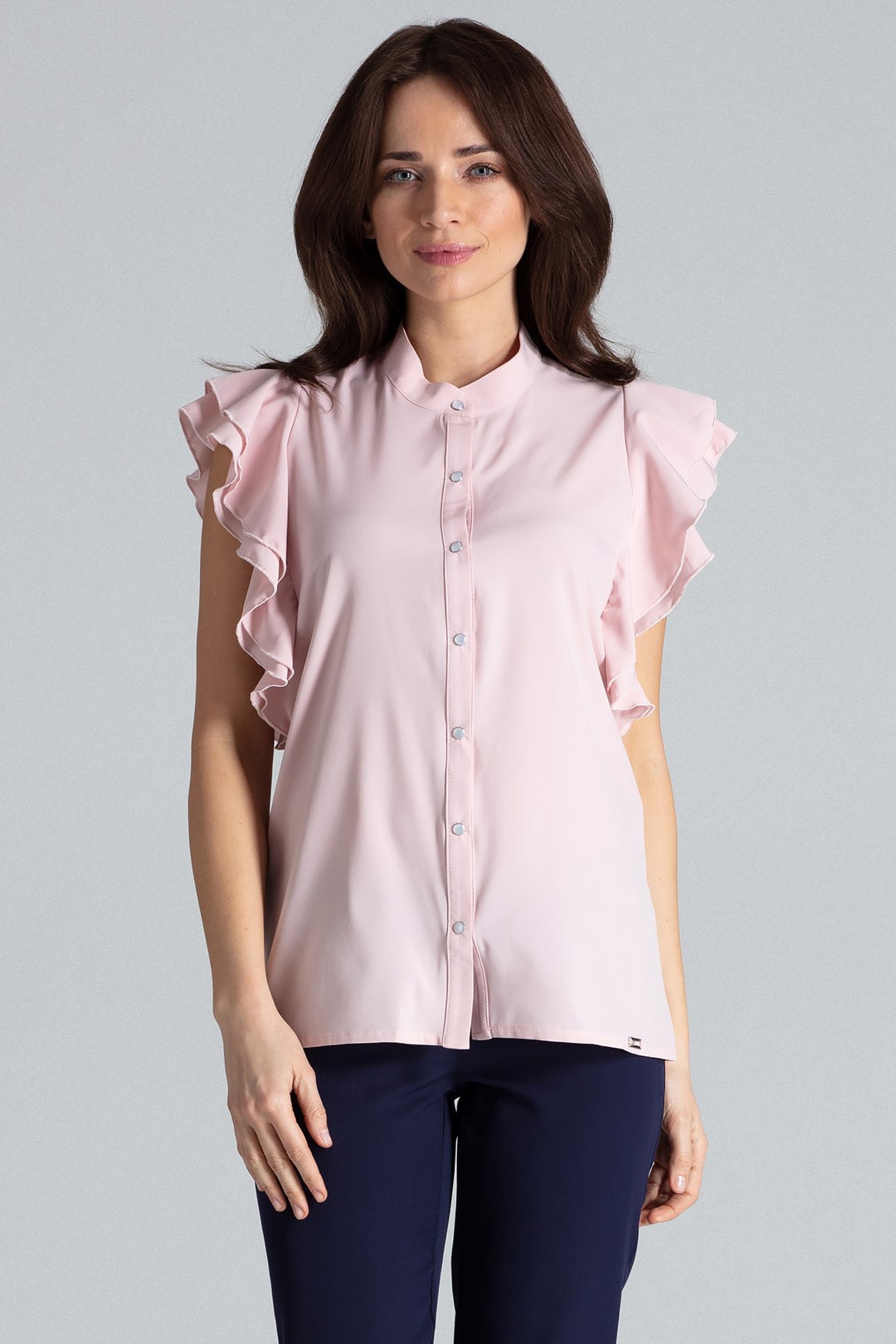 Blúza K482 Pink Veľkosť: M