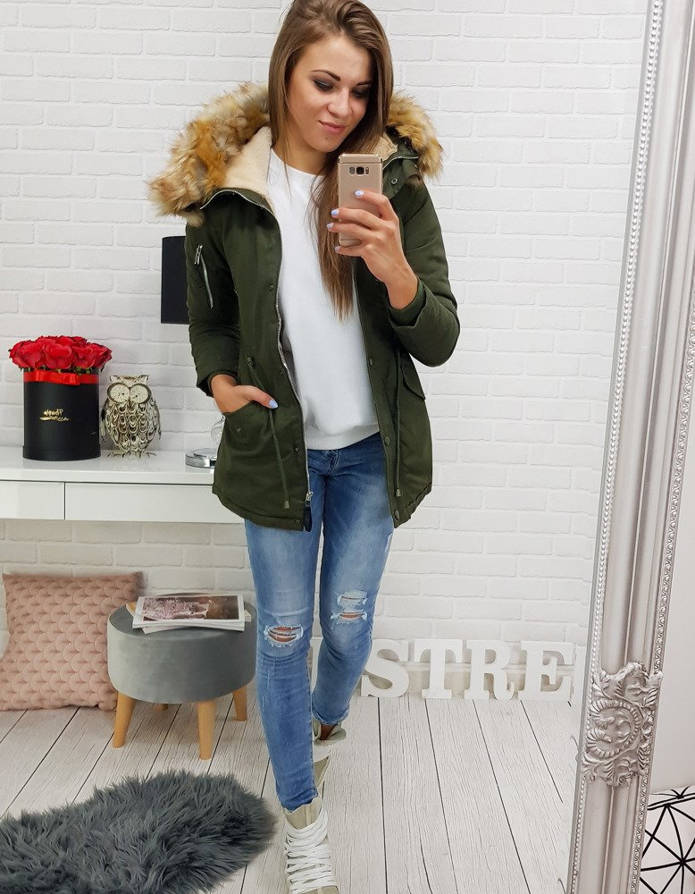 Dámska zimná parka ty0259 Veľkosť: XL