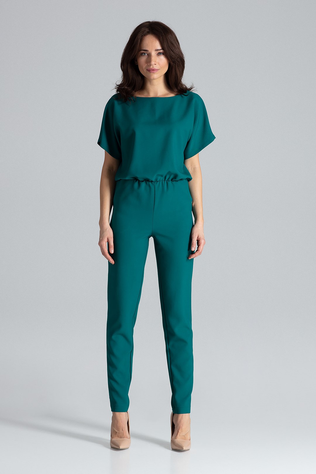 Dámsky zelený overal K495 Veľkosť: S