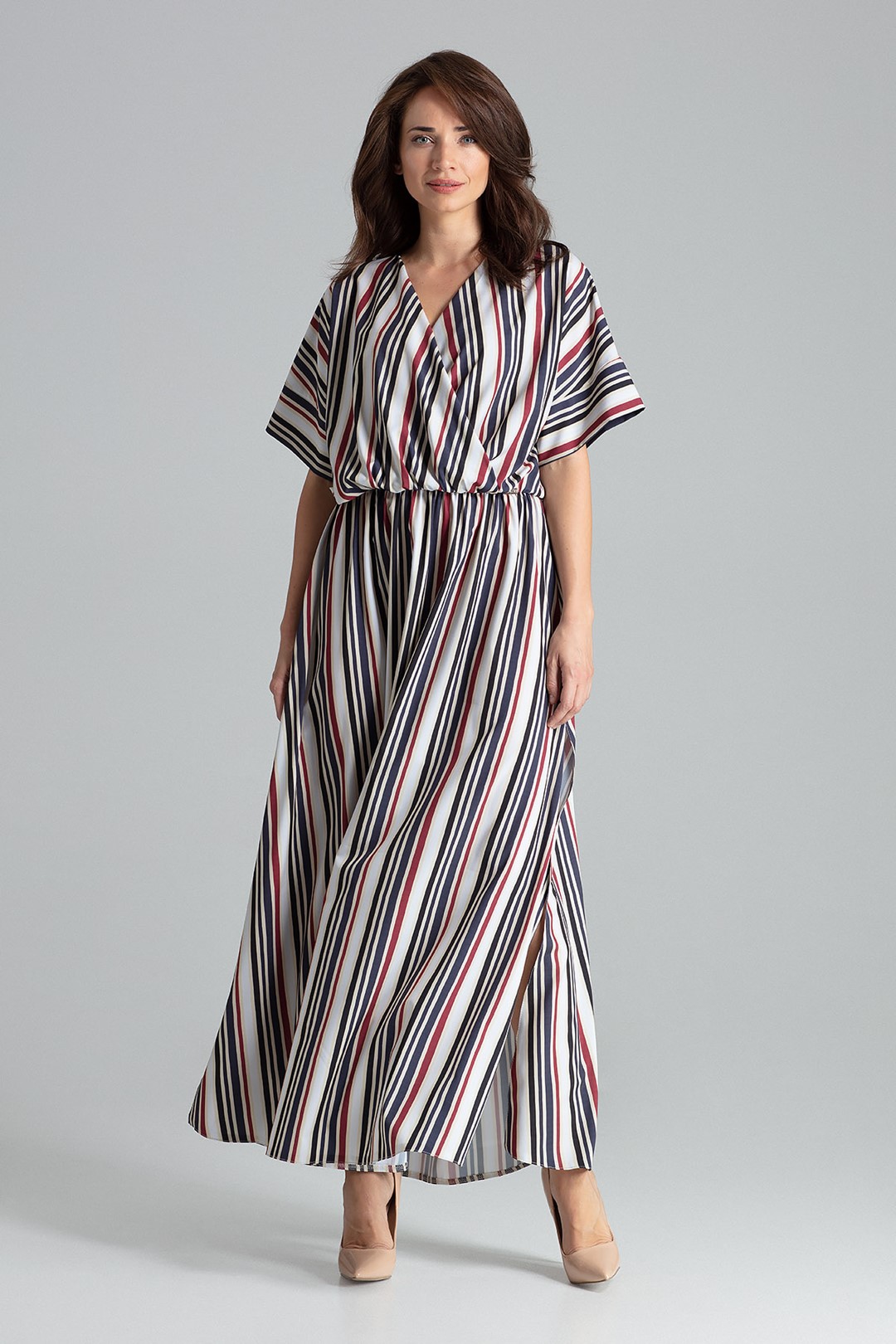 Dlhé elegantné šaty L055 Pattern 110 Veľkosť: L