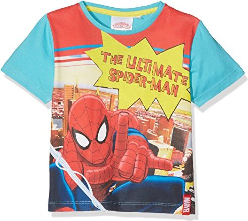 Spider-Man chlapčenské farebné tričko s krátkym rukávom Veľkosť: 98