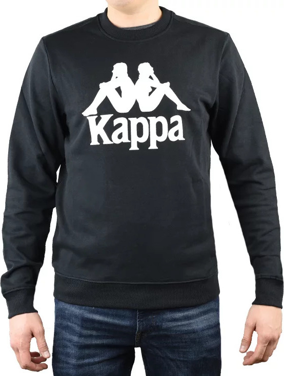 Čierna mikina Kappa Sertum RN Sweatshirt 703797-19-4006 Veľkosť: M