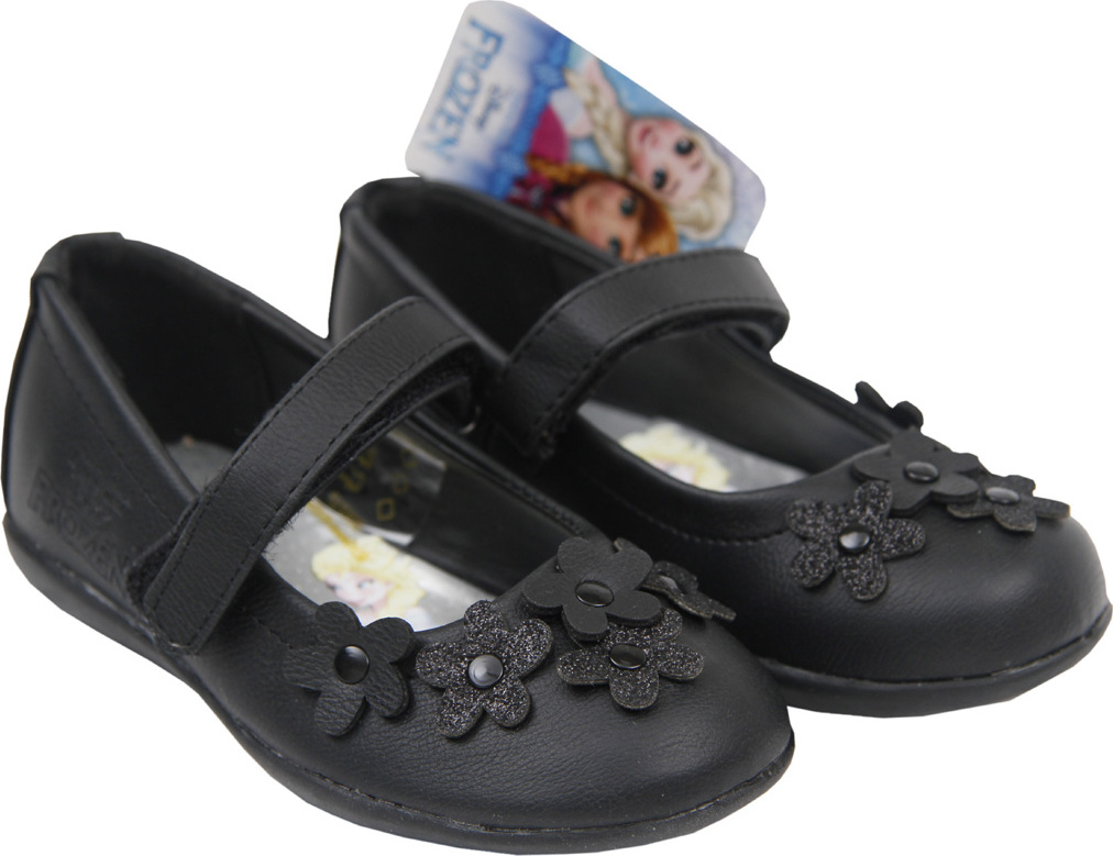 Frozen čierne dievčenské baleríny Veľkosť: 25
