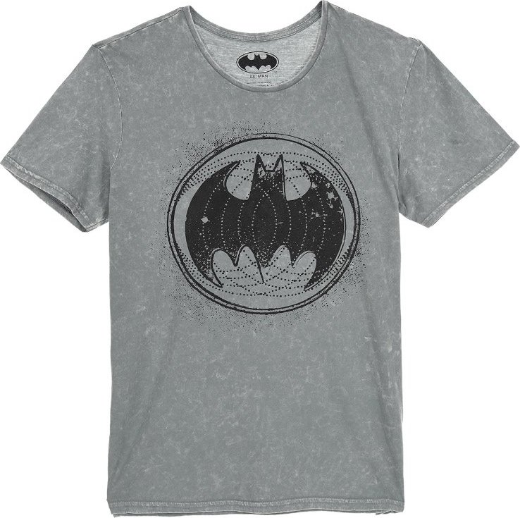 Batman sivé pánske tričko Veľkosť: M