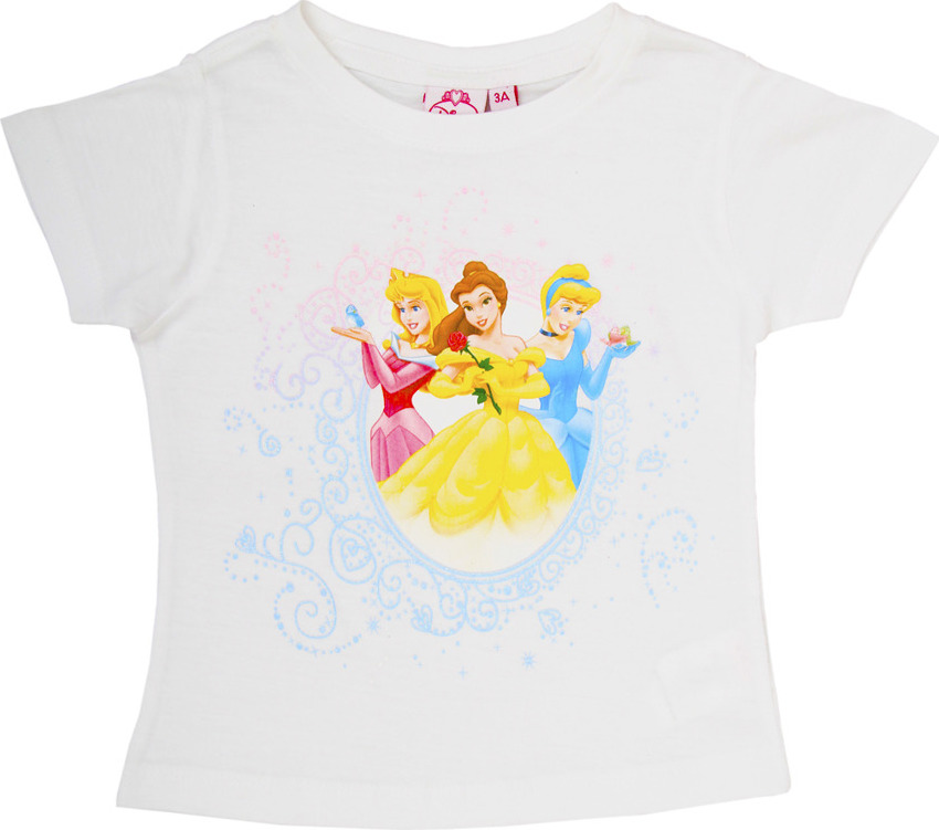 Disney Princess Biele tričko Veľkosť: 102