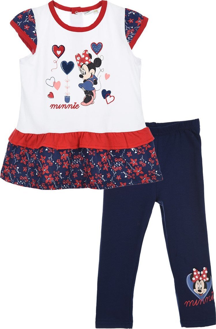 Minnie Mouse dievčenská súprava tričko+legíny Veľkosť: 71
