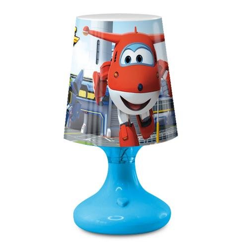Super Wings modrá mini LED lampa Veľkosť: ONE SIZE