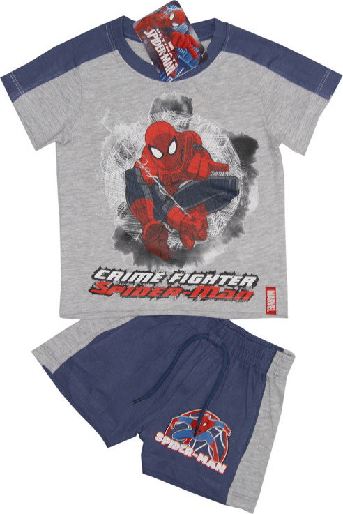 SPIDERMAN SIVÝ CHLAPČENSKÝ SET Veľkosť: 94