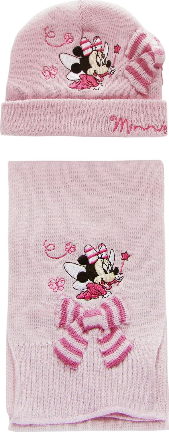 MINNIE MOUSE ZIMNÝ SET PRE DIEVČATÁ Veľkosť: 42