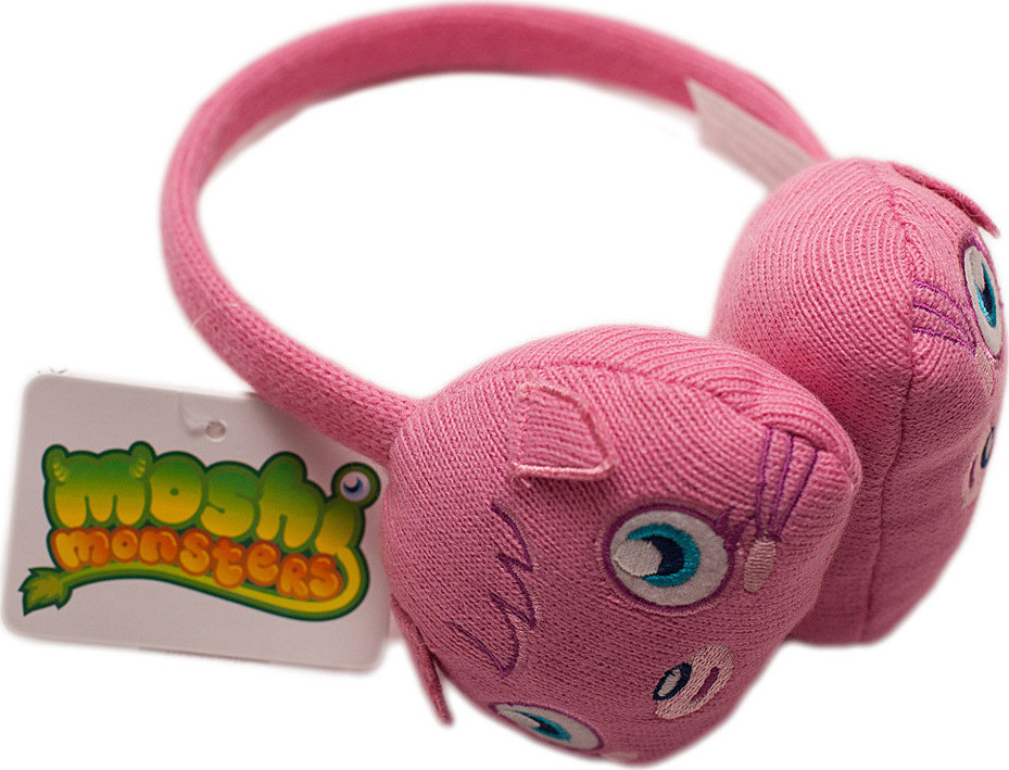 Moshi Monsters ružové slúchadlá Veľkosť: ONE SIZE