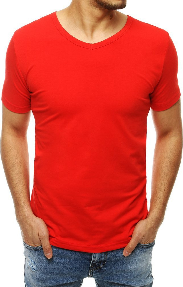 Pánske červené tričko RX4116 Veľkosť: 2XL