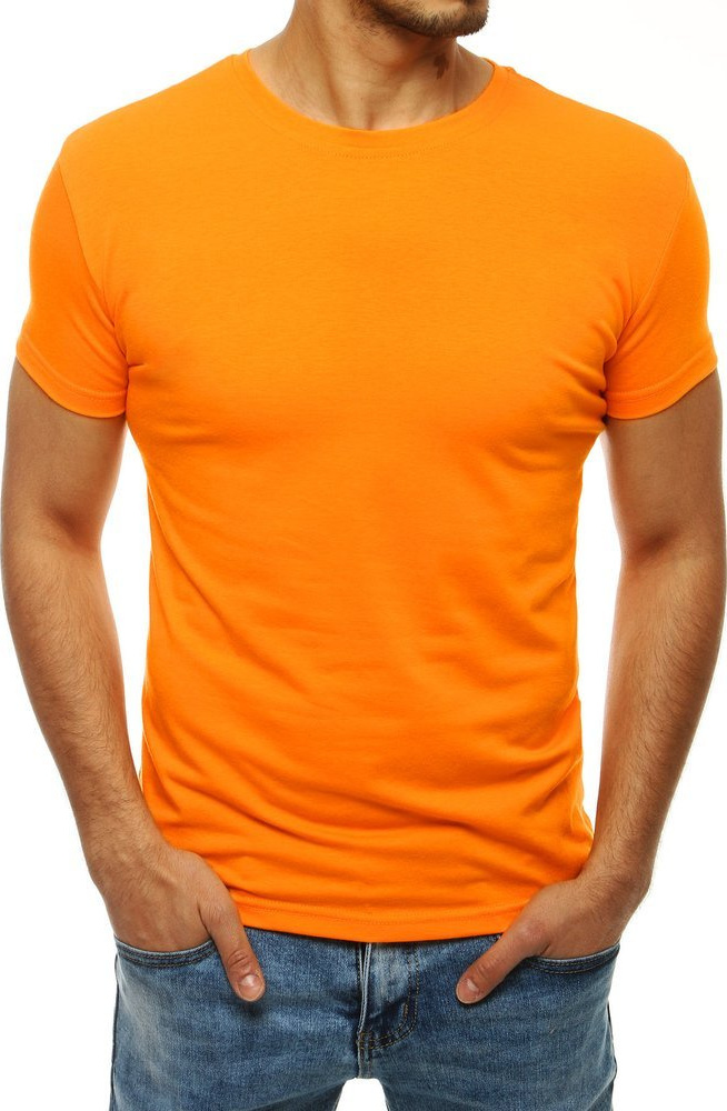 Pánske svetlo oranžové tričko RX4190 Veľkosť: M