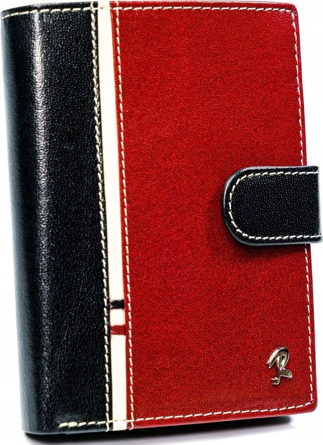 Pánska čierno-červená peňaženka L010 331L-RBA-D BLACK-RED Veľkosť: ONE SIZE