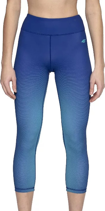 Modré dámske legíny 4F Women's Functional Trousers H4L20-SPDF008-91A Veľkosť: S
