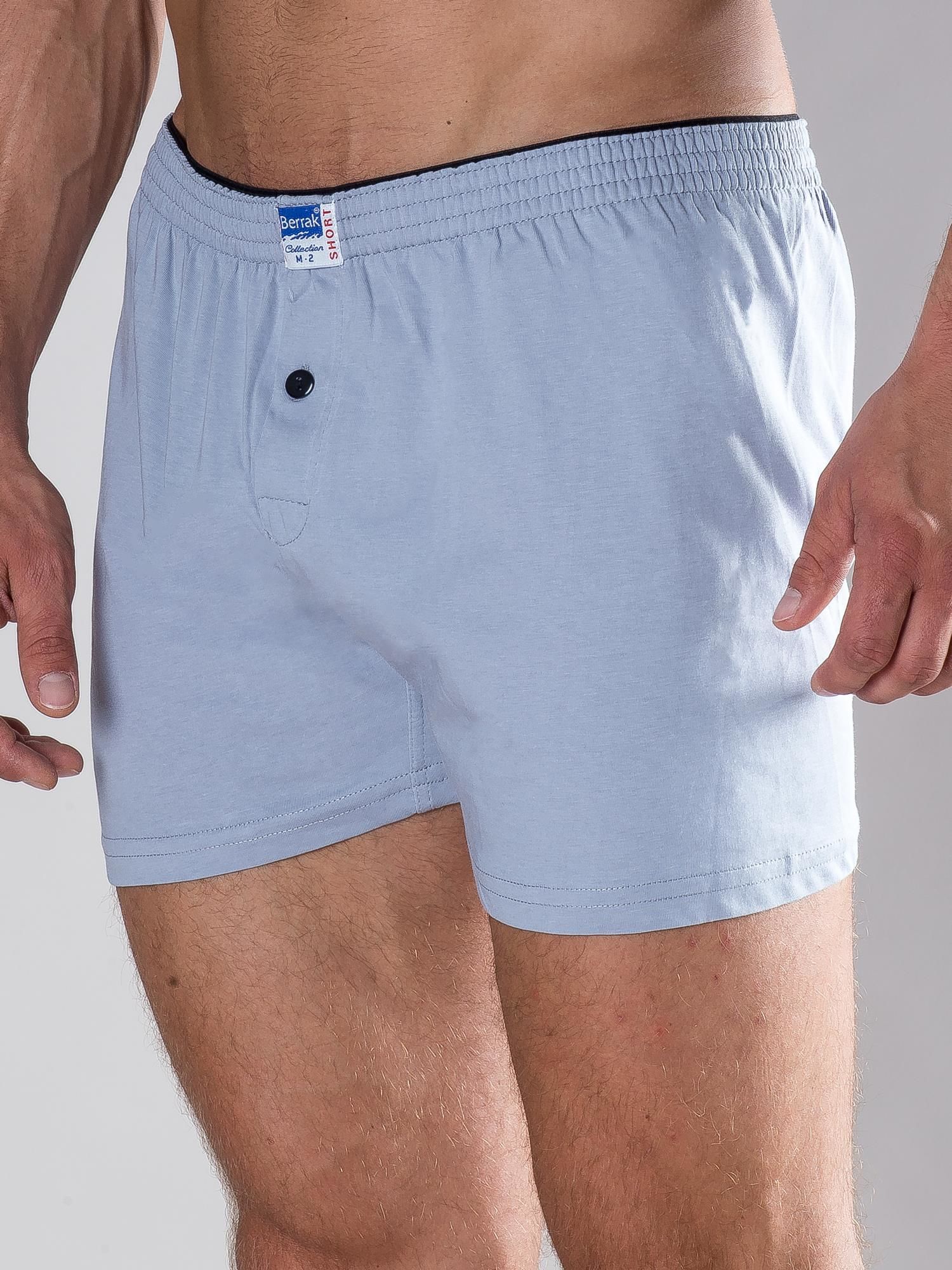 PÁNSKE ŠEDÉ BOXERKY BR-BK-1099.26P-GRAY Veľkosť: 3XL