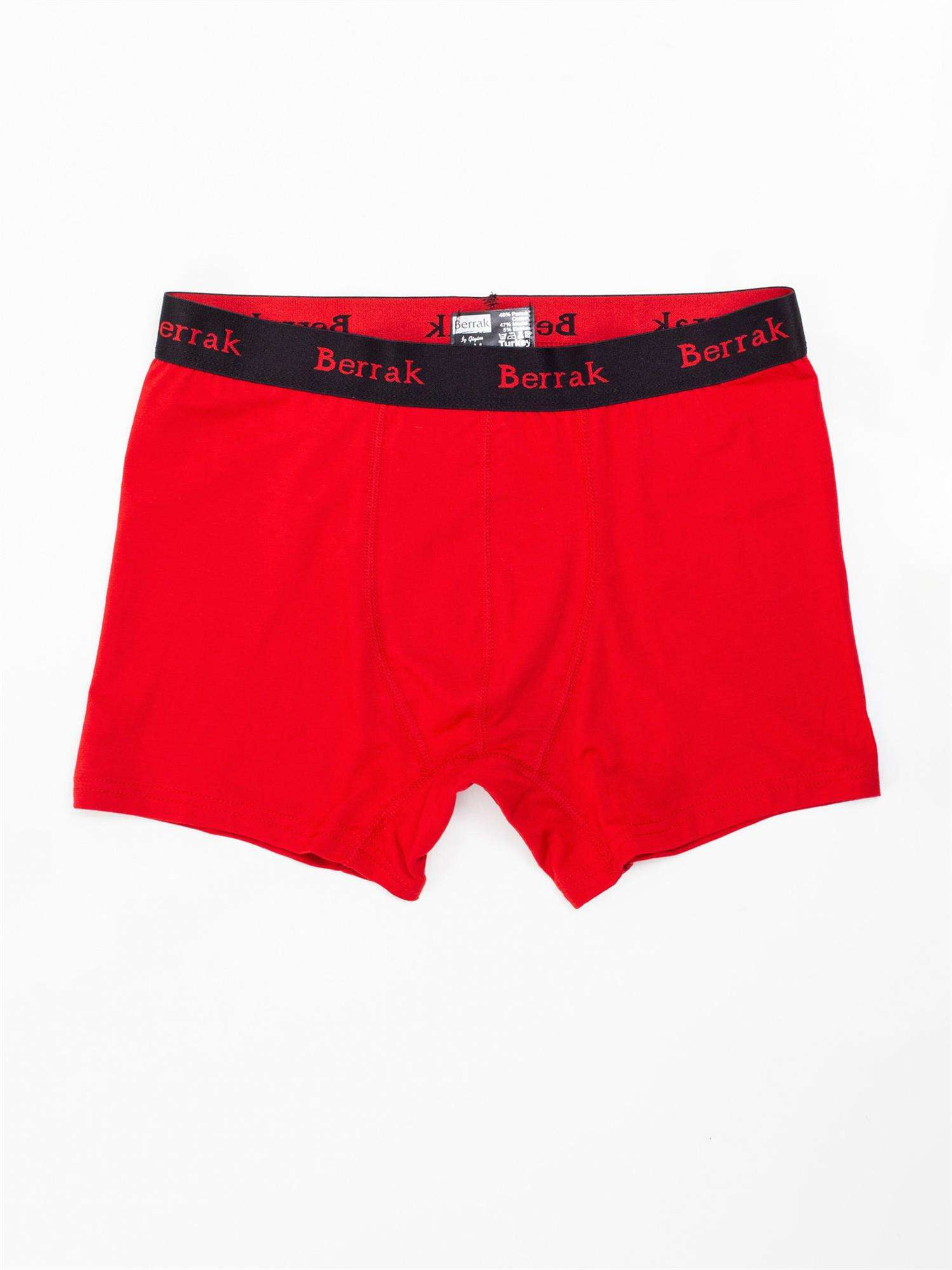 Pánske červené boxerky BR-BK-4476.28P-red Veľkosť: L