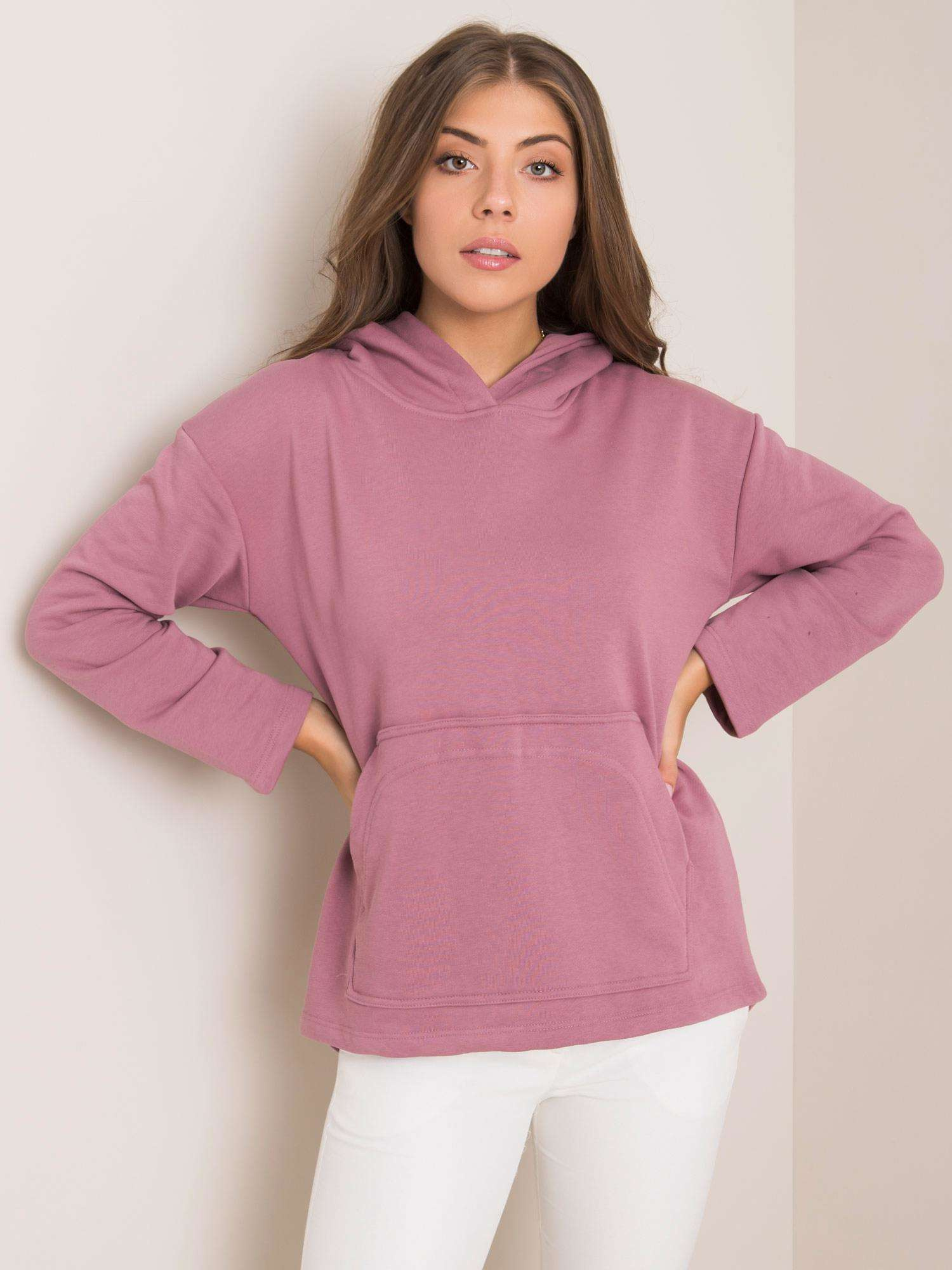 Svetlo fialová dámska mikina RV-BL-5801.03X-light purple Veľkosť: M
