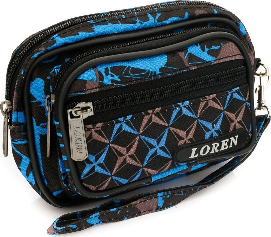 Loren Čierno-šedo-modrá pánska ladvinka S02-600D-1 Veľkosť: ONE SIZE