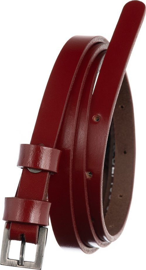 ROVICKY Červený úzky dámsky opasok PRD-1-N-105-0249 RED Veľkosť: ONE SIZE