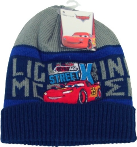 Cars McQueen tmavomodrá chlapčenská čiapka Veľkosť: 52