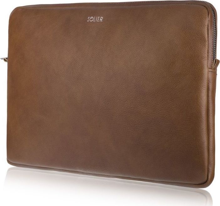 Kožené hnedé púzdro pre notebook 15" SA23A 15CAL VINTAGE BROWN) Veľkosť: ONE SIZE