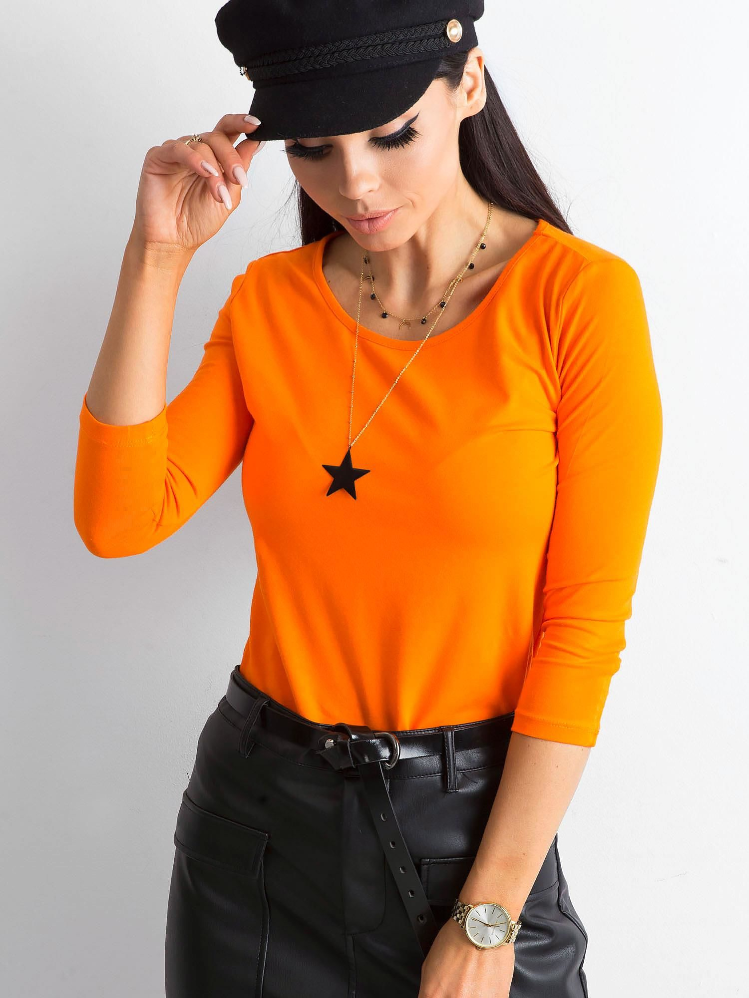 Dámske oranžové tričko RV-BZ-4690.20-orange Veľkosť: S